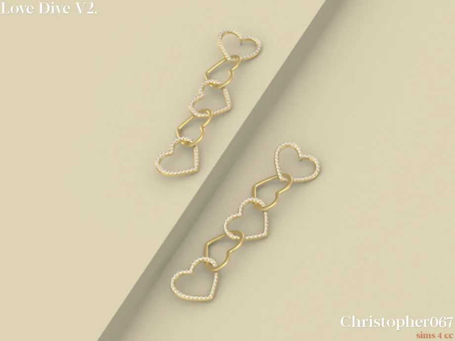 Love Dive Earrings V2