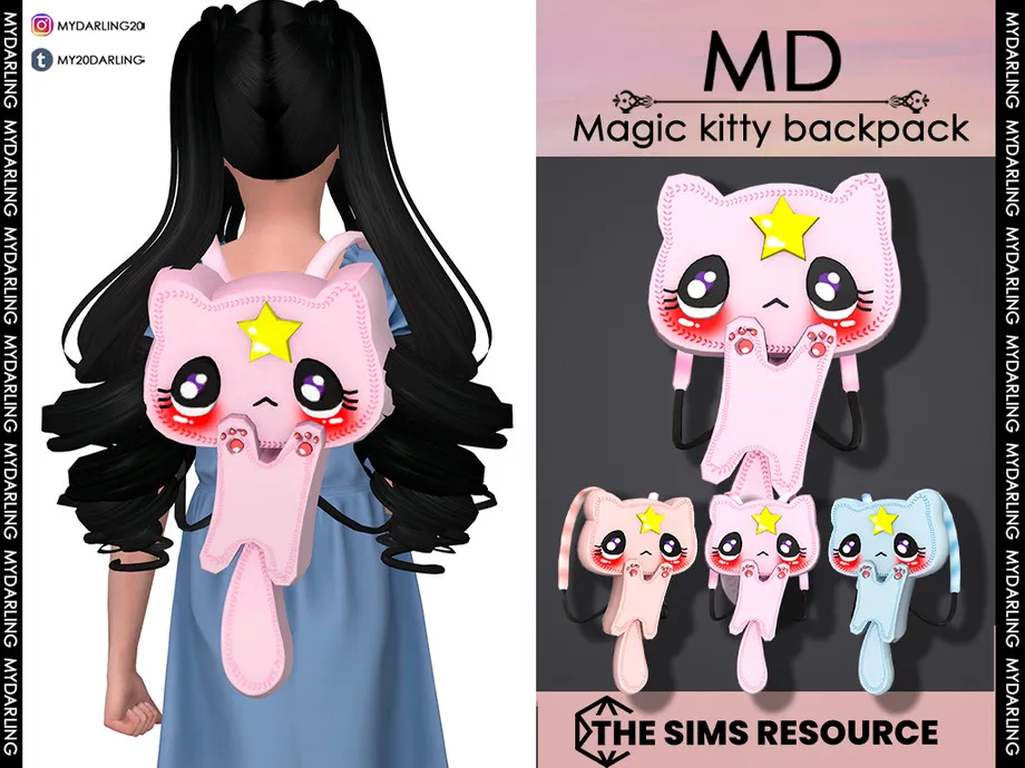 Magic kitty backpack Child