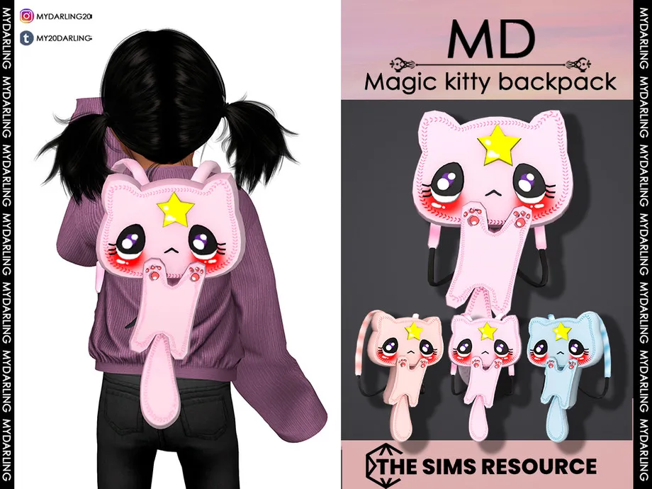 Magic kitty backpack Toddler