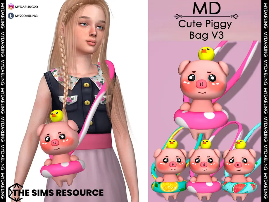 CUTE PIGGY BAG V3 -CHILD