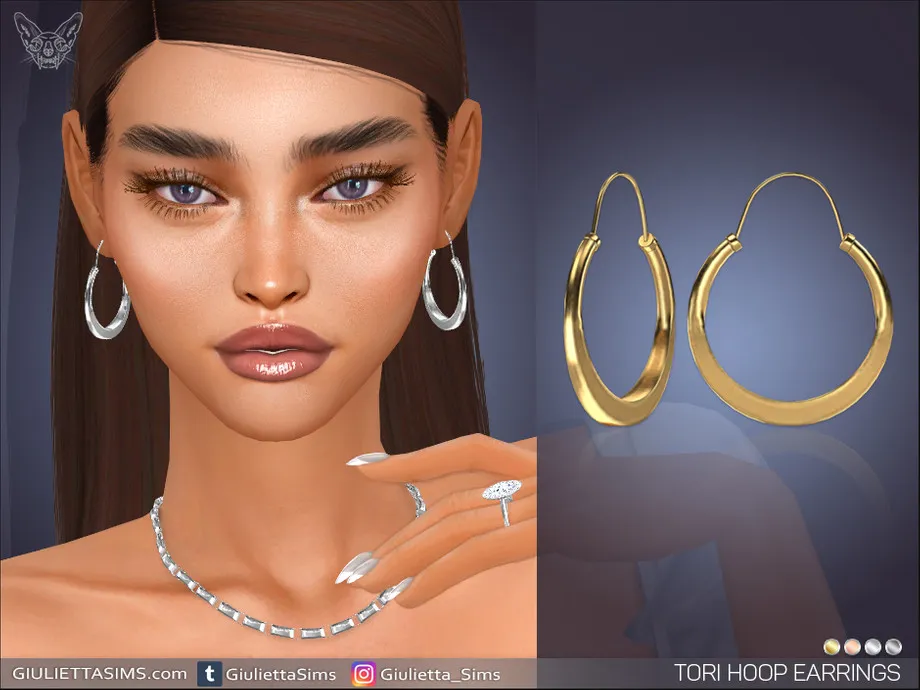 Tori Hoop Earrings