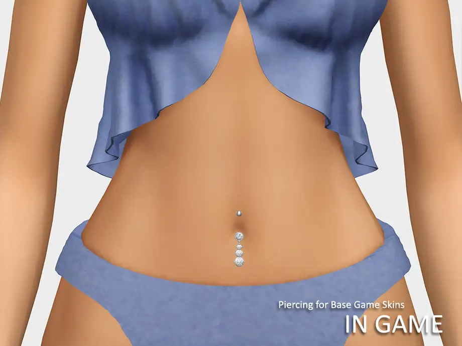 Heaven Belly Piercing A (for Base Game Skins)