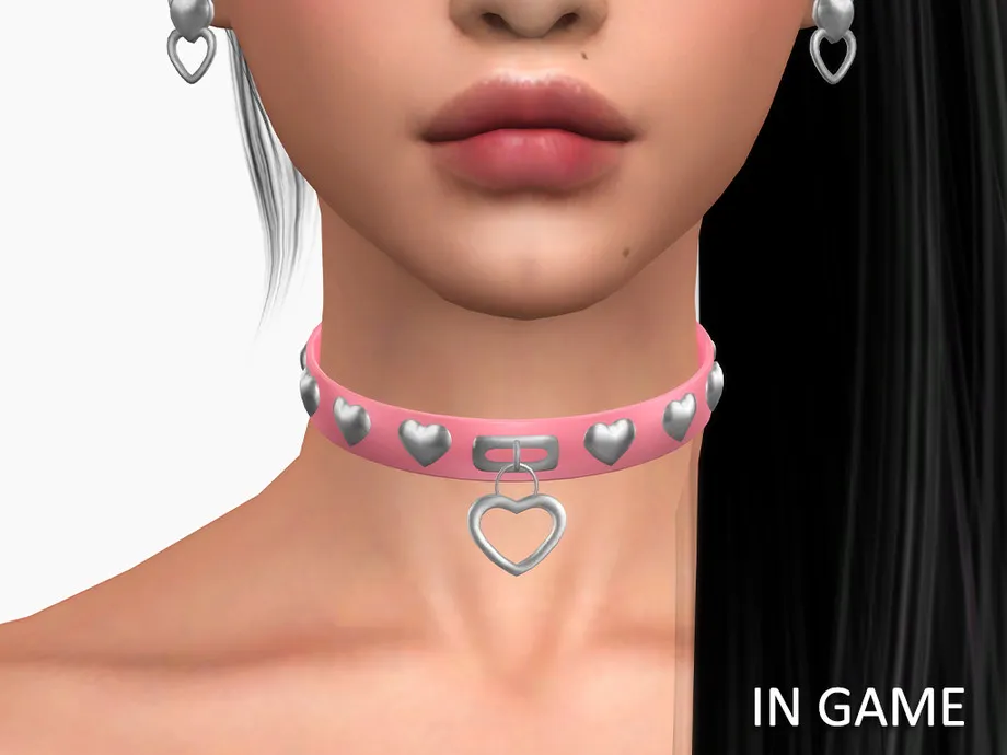 Cuteness Heart Choker