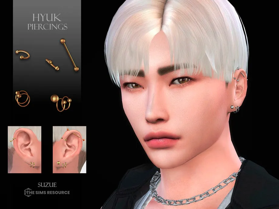 Hyuk Piercings