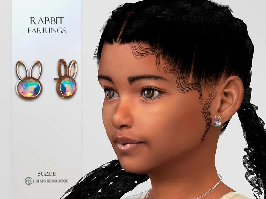 Rabbit Earrings Child