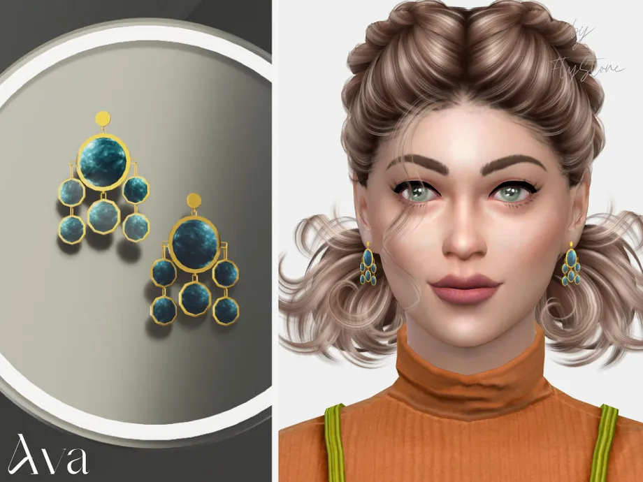 Ava - female earrings
