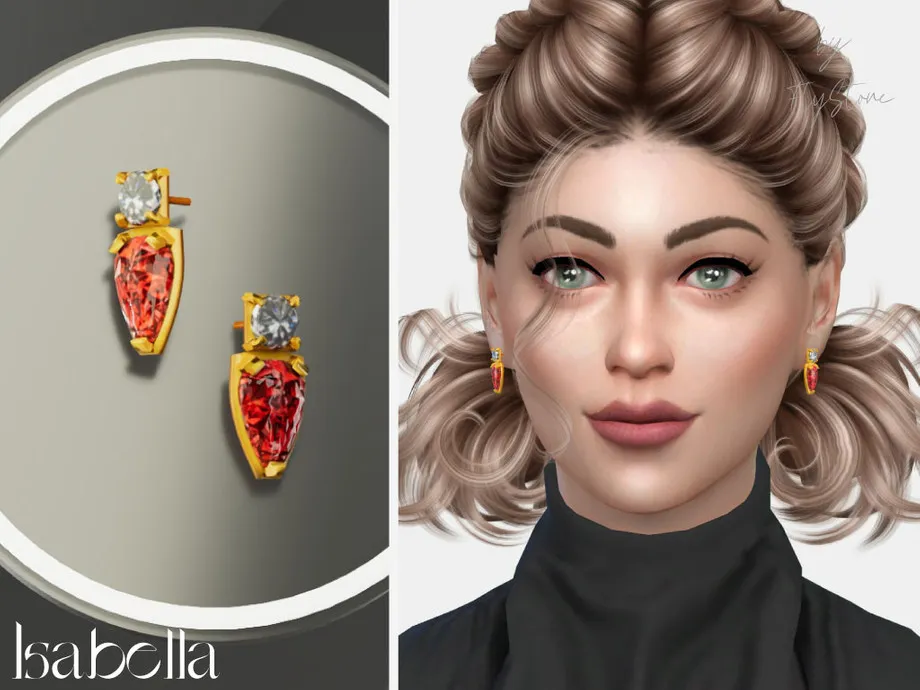 Isabella - female earrings