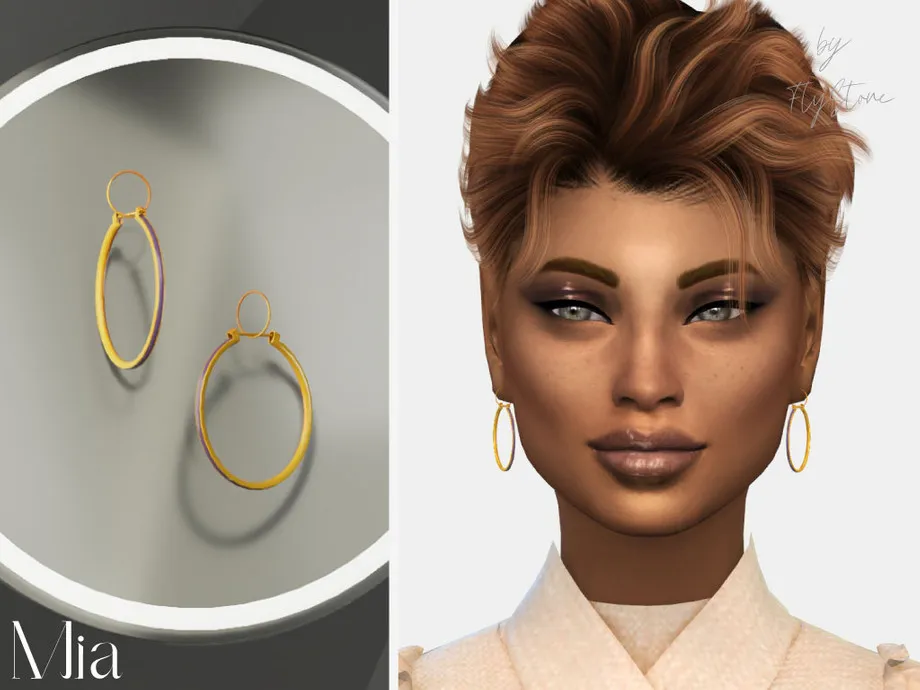 Mia - female earrings