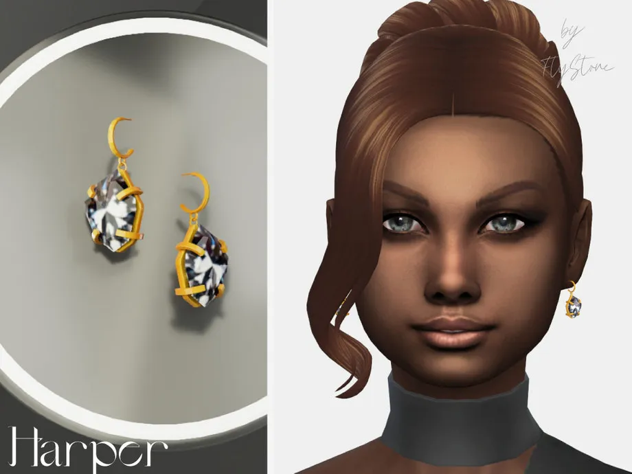 Harper - female earrings