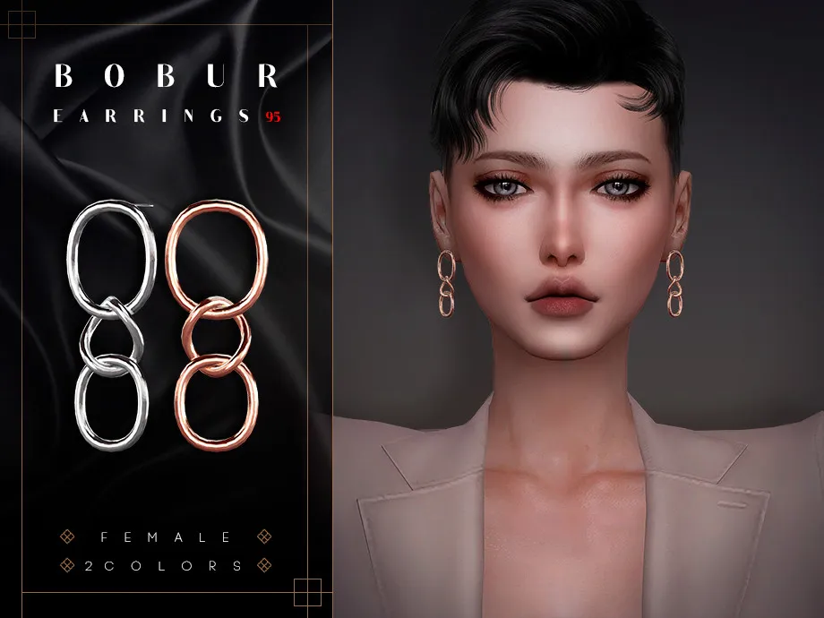 Simple Chain Earrings