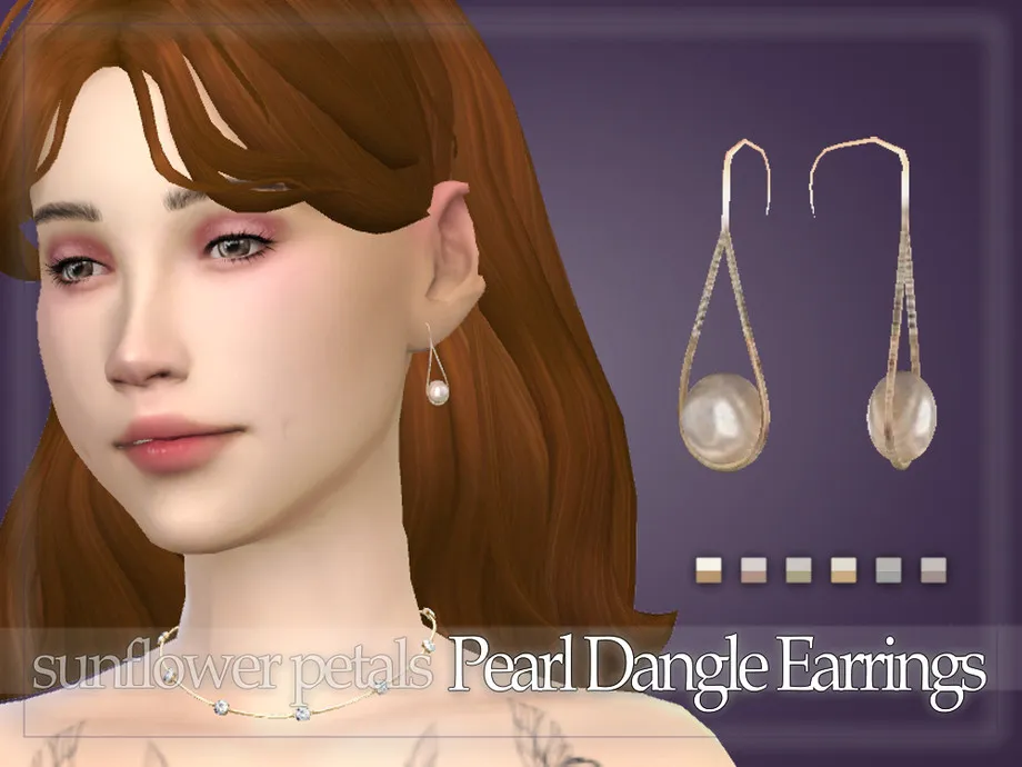 Pearl Dangle Earrings