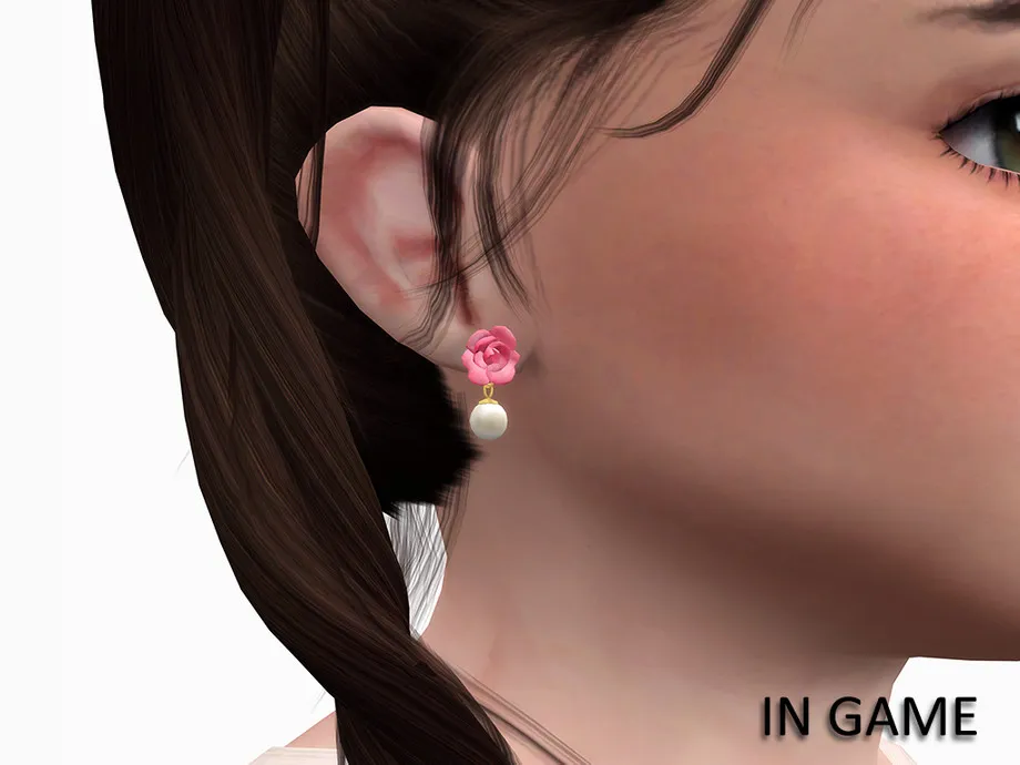 w-920h-690-3507141.jpg Rose & Pearls Earrings for toddlers - Image 1