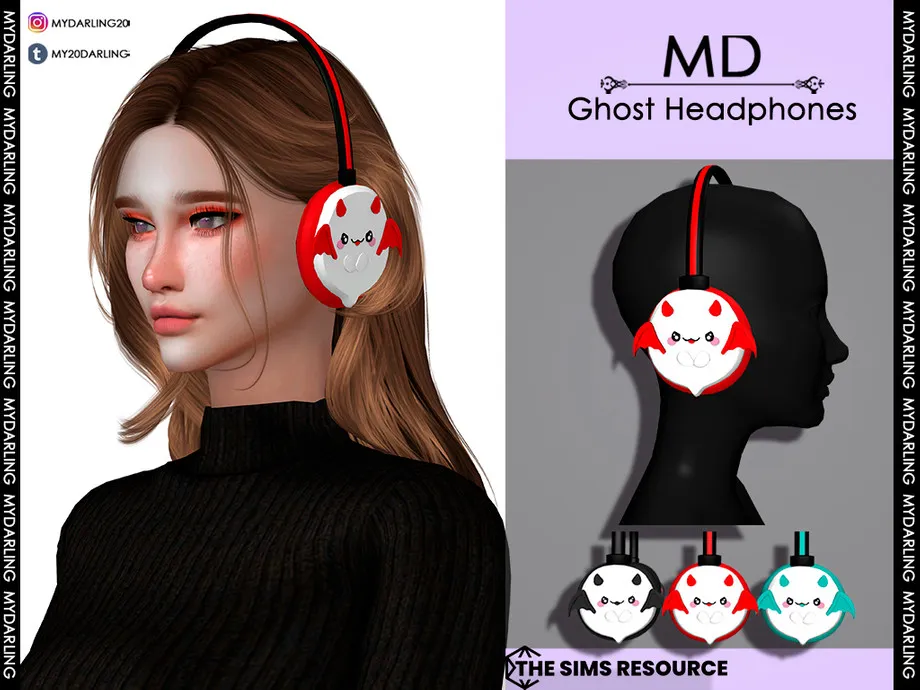 ghost headphones Adult
