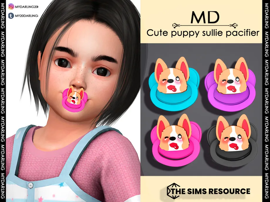 Cute Puppy Sullie Pacifier Toddler