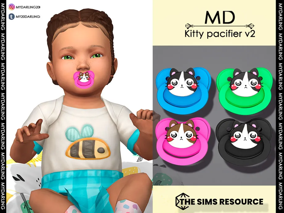 Kitty Pacifier V2 -  Infant