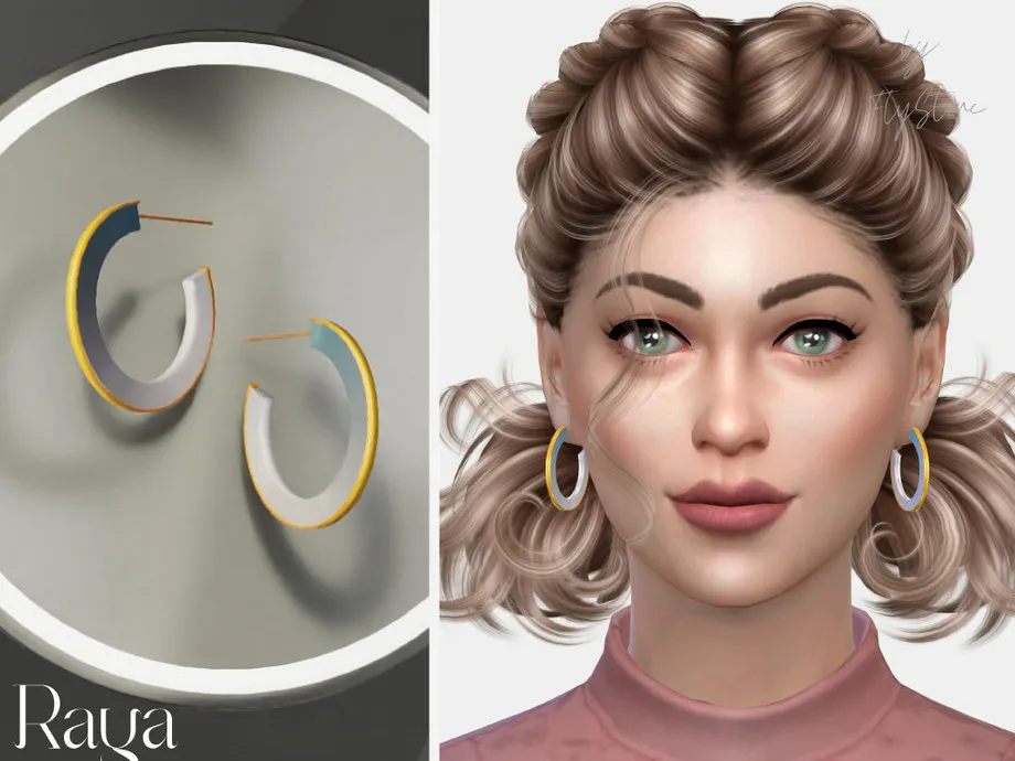 Raya - female earrings