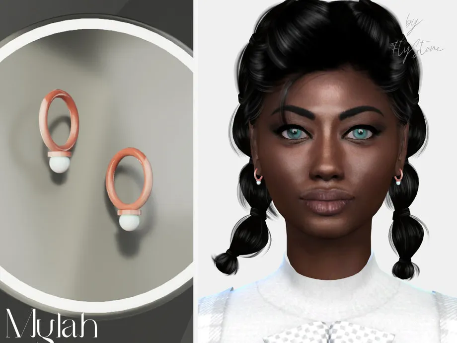 Mylah - female earrings