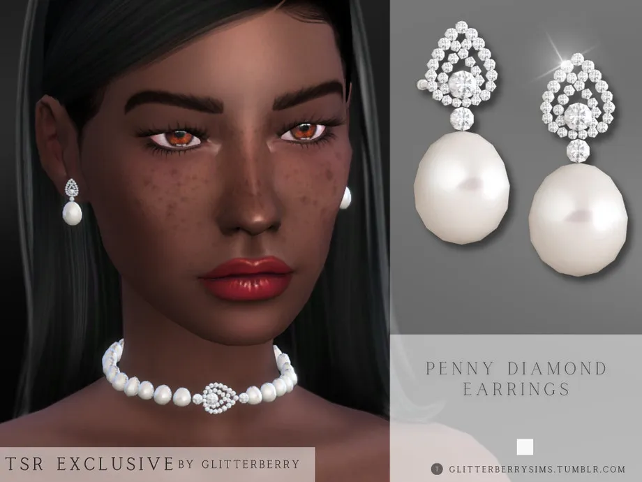 Penny Diamond Earrings