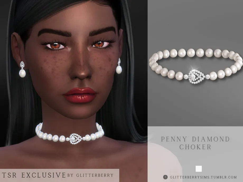 Penny Diamond Choker