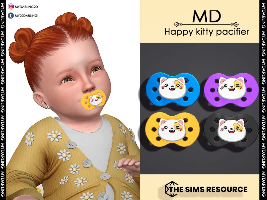 HAPPY KITTY PACIFIER FOR INFANTS