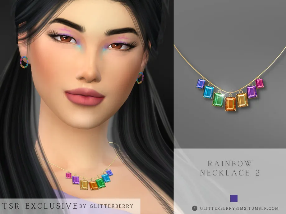 Rainbow Necklace v2
