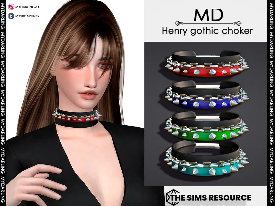 Henry Gothic choker WOMEN