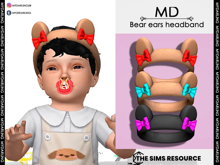 Bear ears headband Infant