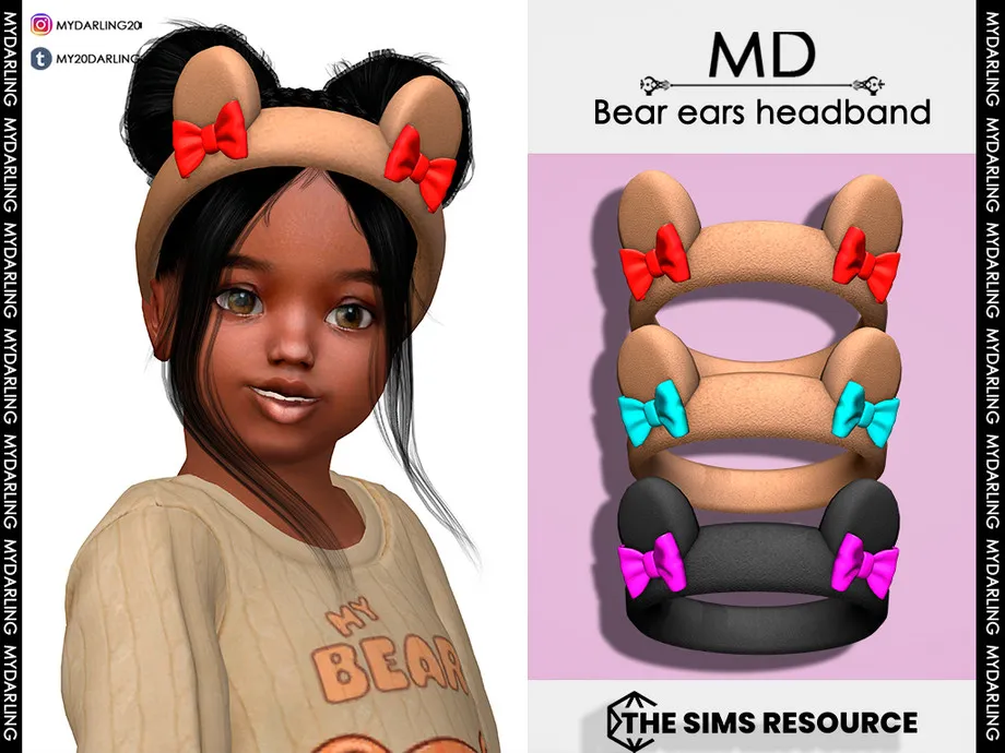 Bear ears headband Toddler