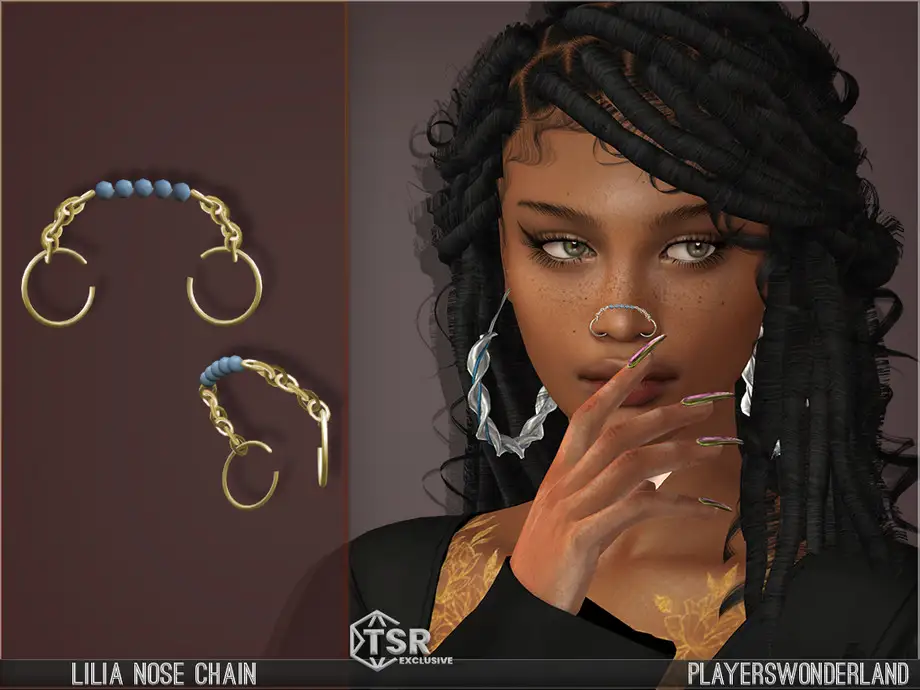 Lilia Nose Chain