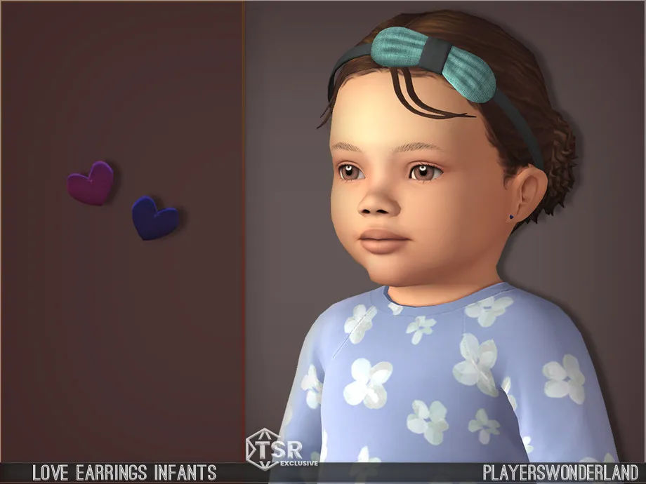 Love Earrings for Infants