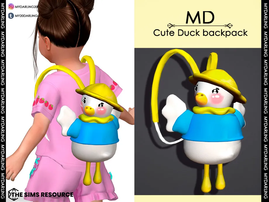 Cute Duck backpack Toddler