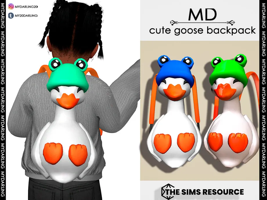 cute goose backpack Toddler