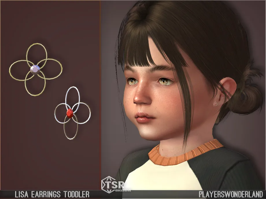 Lisa Earrings Toddlers