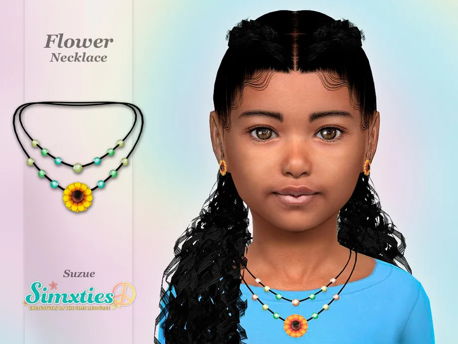 Simxties Flower Necklace Child