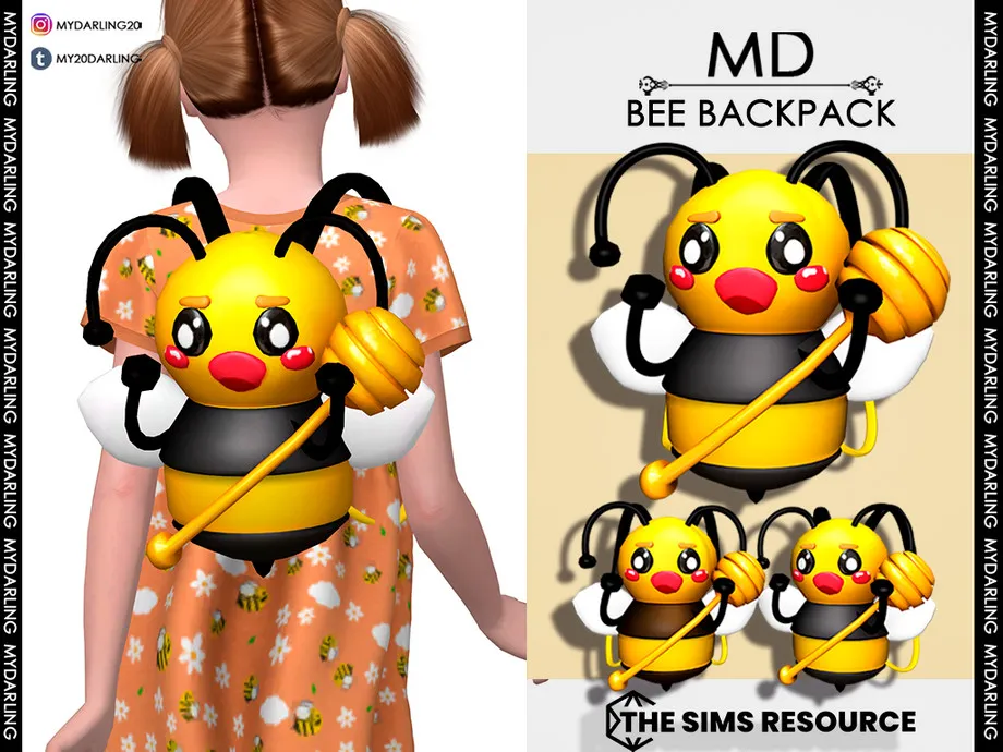 BEE BACKPACK CHILD