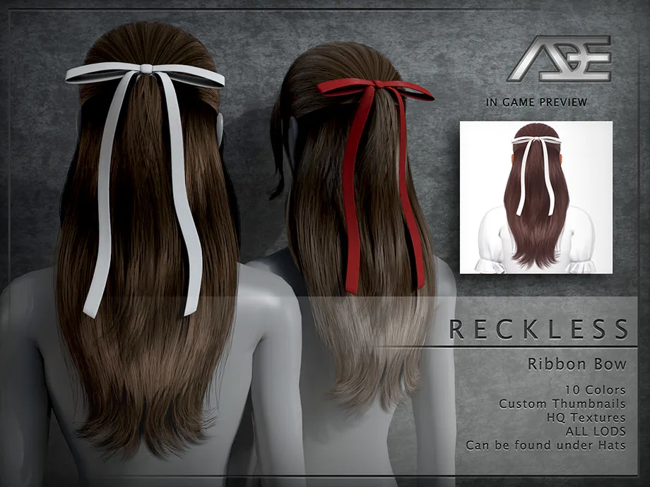 w-920h-690-3526238.jpg Reckless - Ribbon Bow (Hat) - Image 1