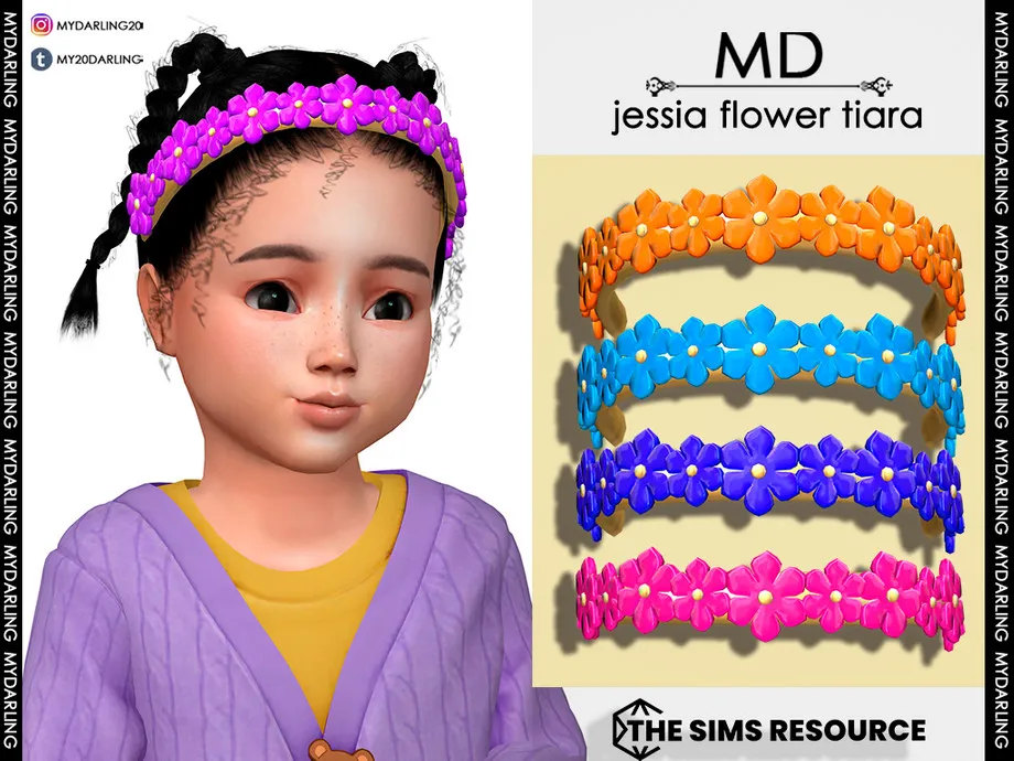 jessia flower tiara Toddler