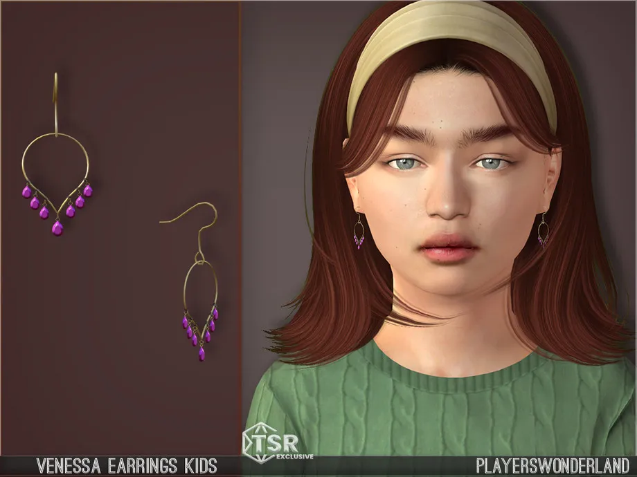Venessa Earrings Kids