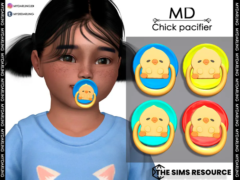 Chick pacifier Toddler
