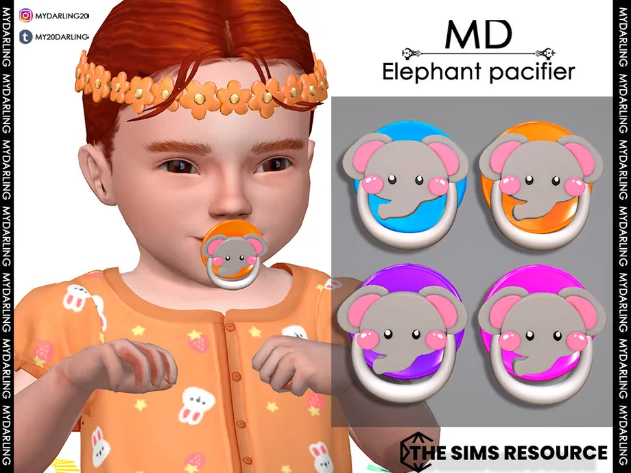 Elephant pacifier Infant