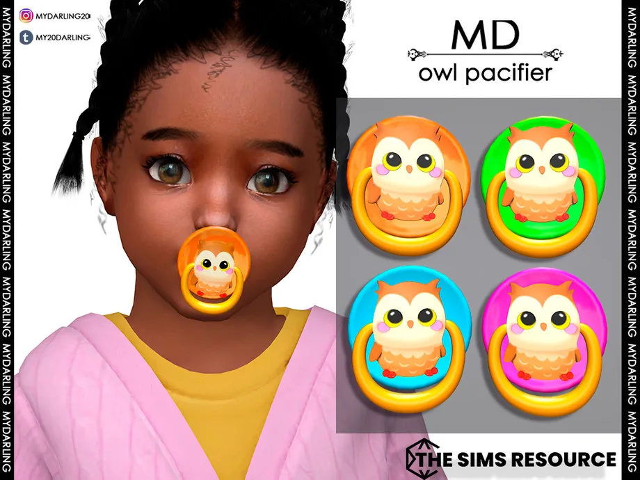 Owl pacifier Toddler