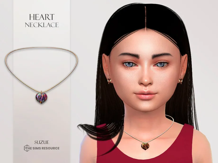 Heart Necklace Child