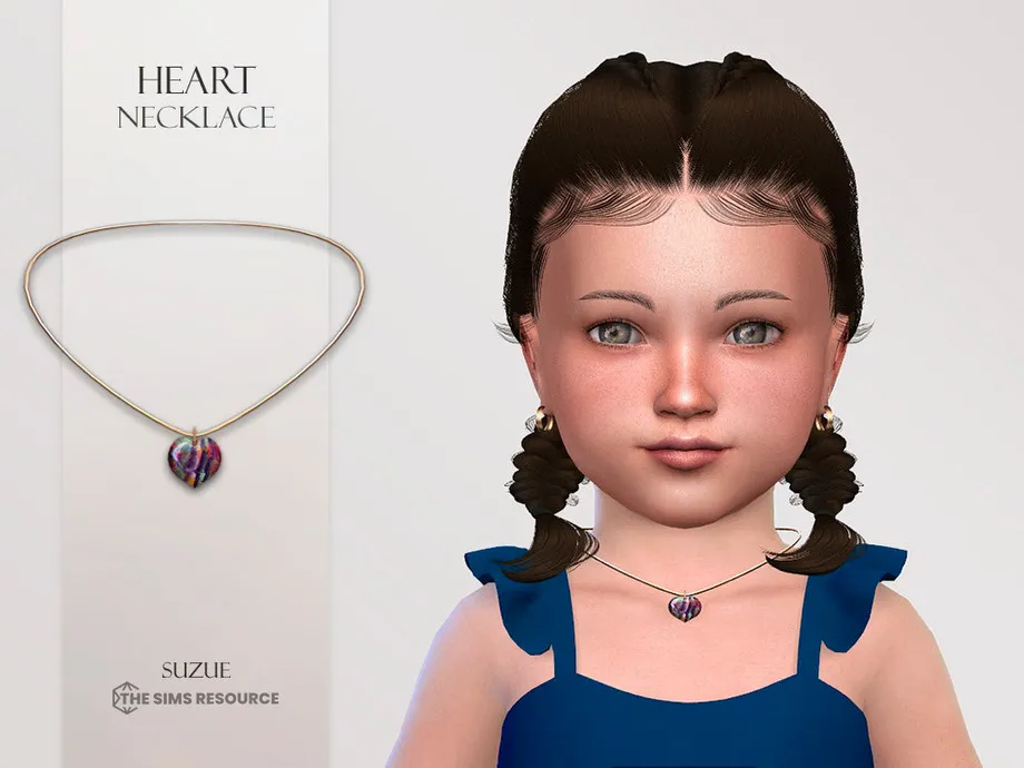 Heart Necklace Toddler