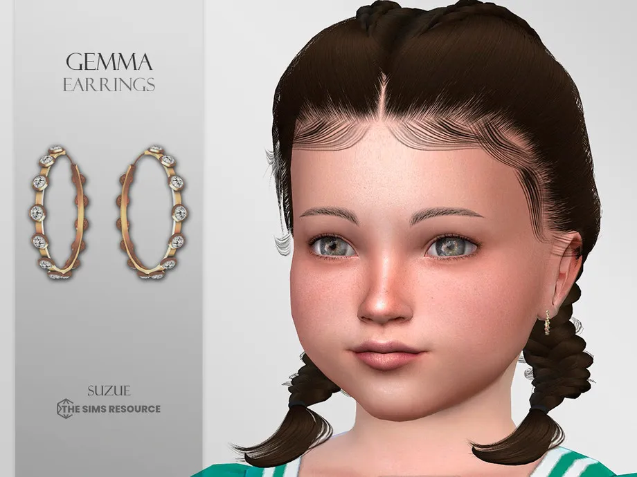 Gemma Hoops Earrings Toddler