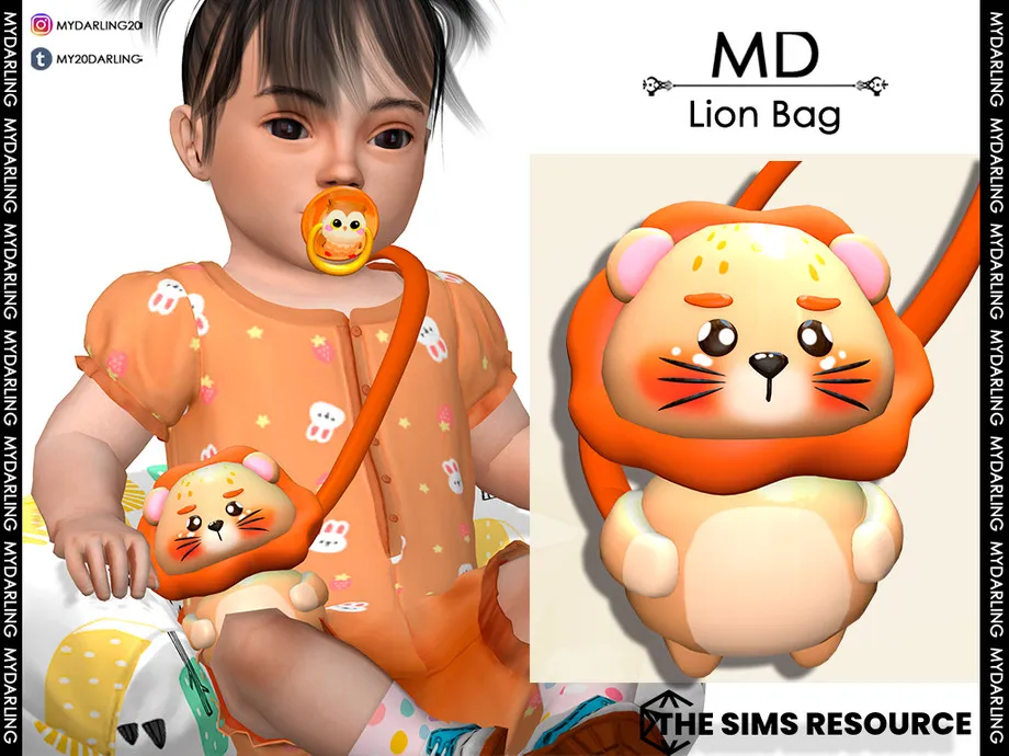 lion bag Infant