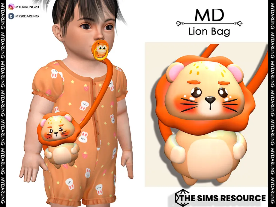 lion bag Infant