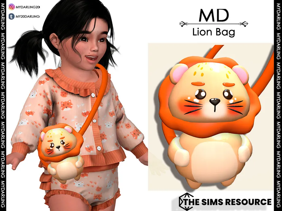lion bag Toddler