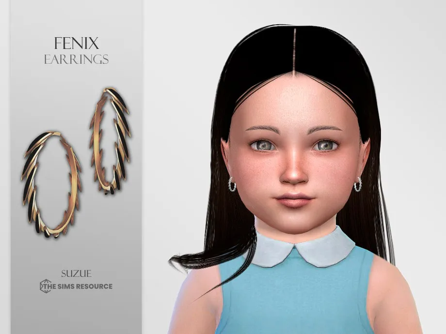 Fenix Hoops Earrings Toddler