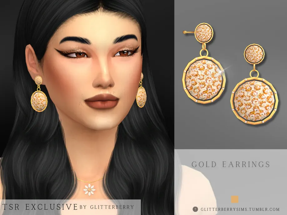 Gold Earrings