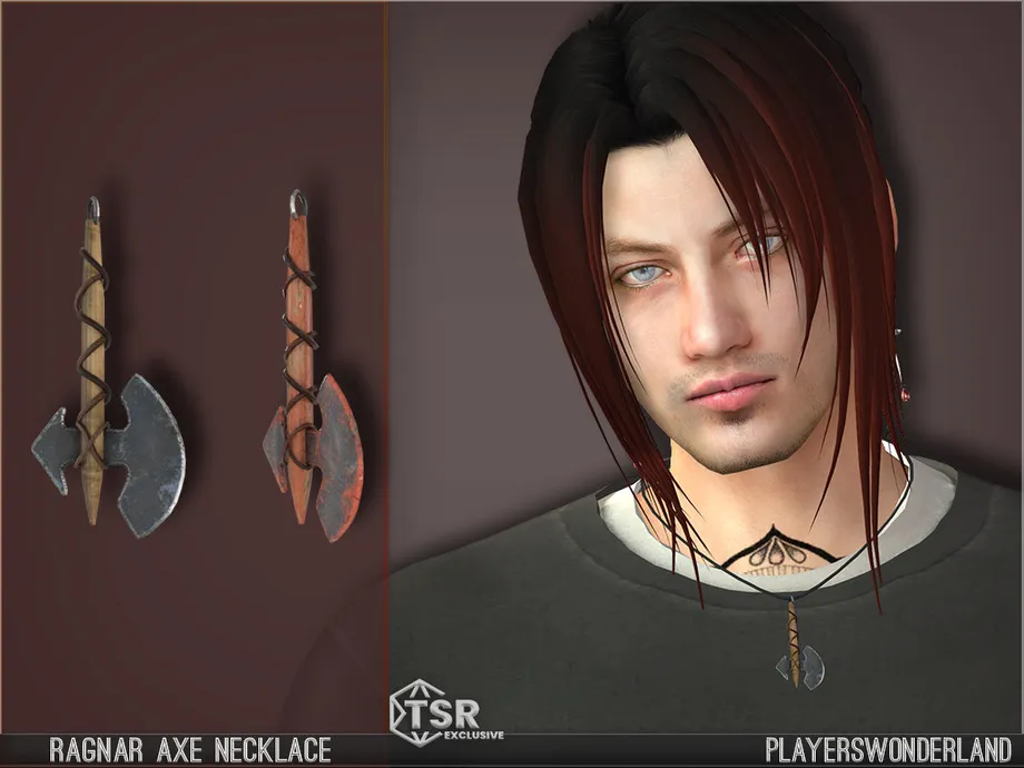 Ragnar Axe Necklace